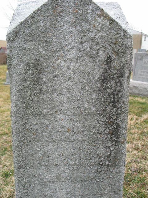 Priscilla Howell tombstone